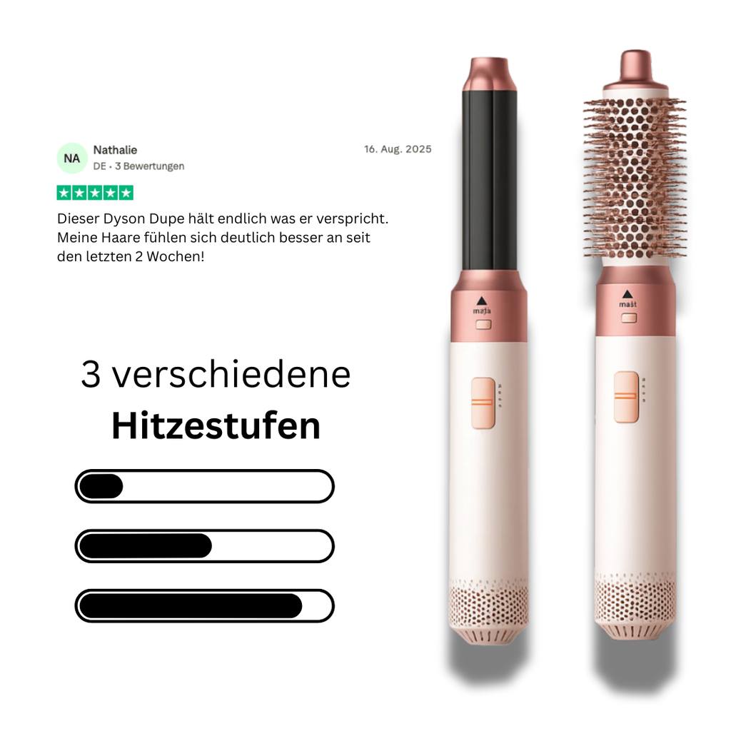 5-i-1 hårstyling system | Temsk
