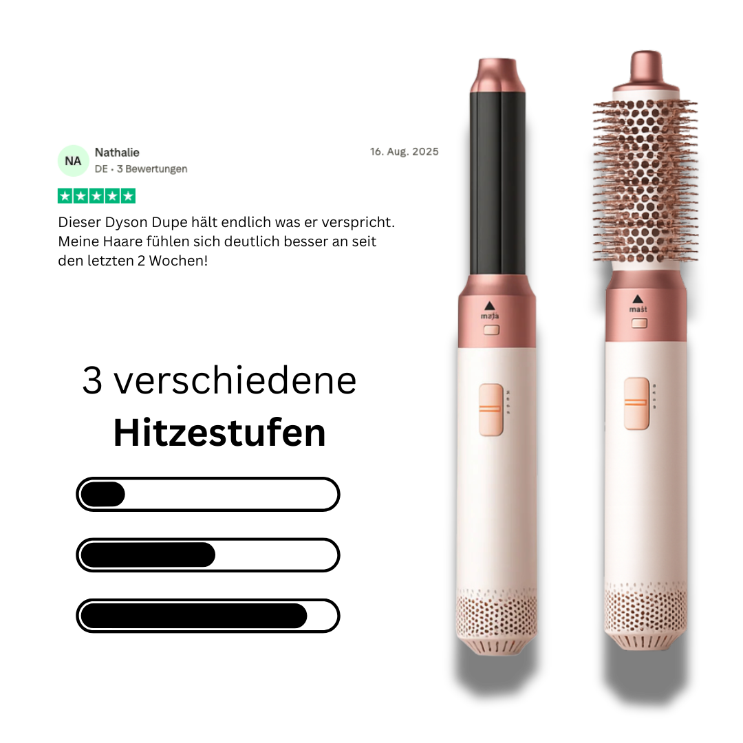 5-i-1 hårstyling system | Temsk