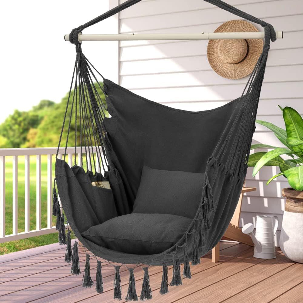 Hammock Chair Swing Seat For Indoor And Outdoor Use | Temsk
