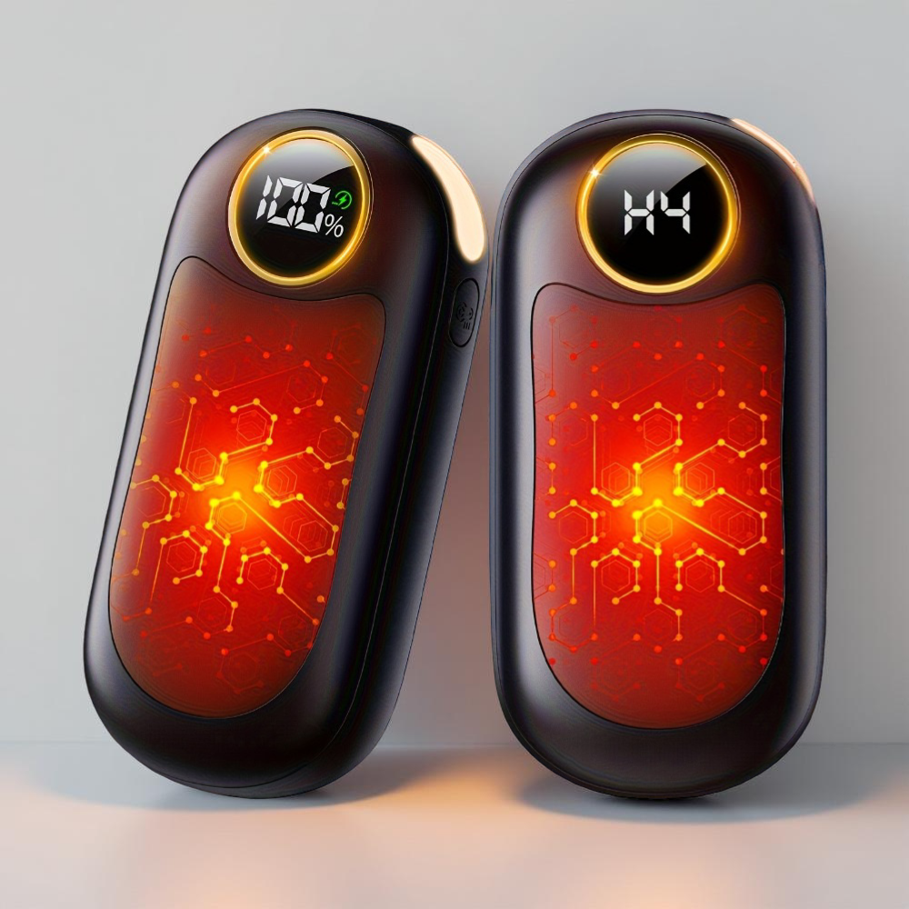 Two Rechargeable Pocket Hand Warmers For Portable Warmth | Temsk