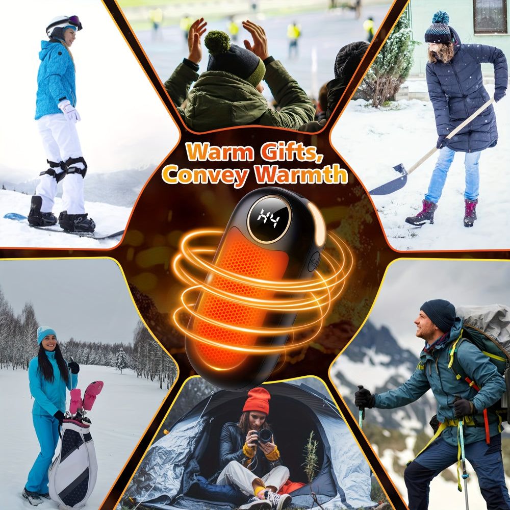 Two Rechargeable Pocket Hand Warmers For Portable Warmth | Temsk