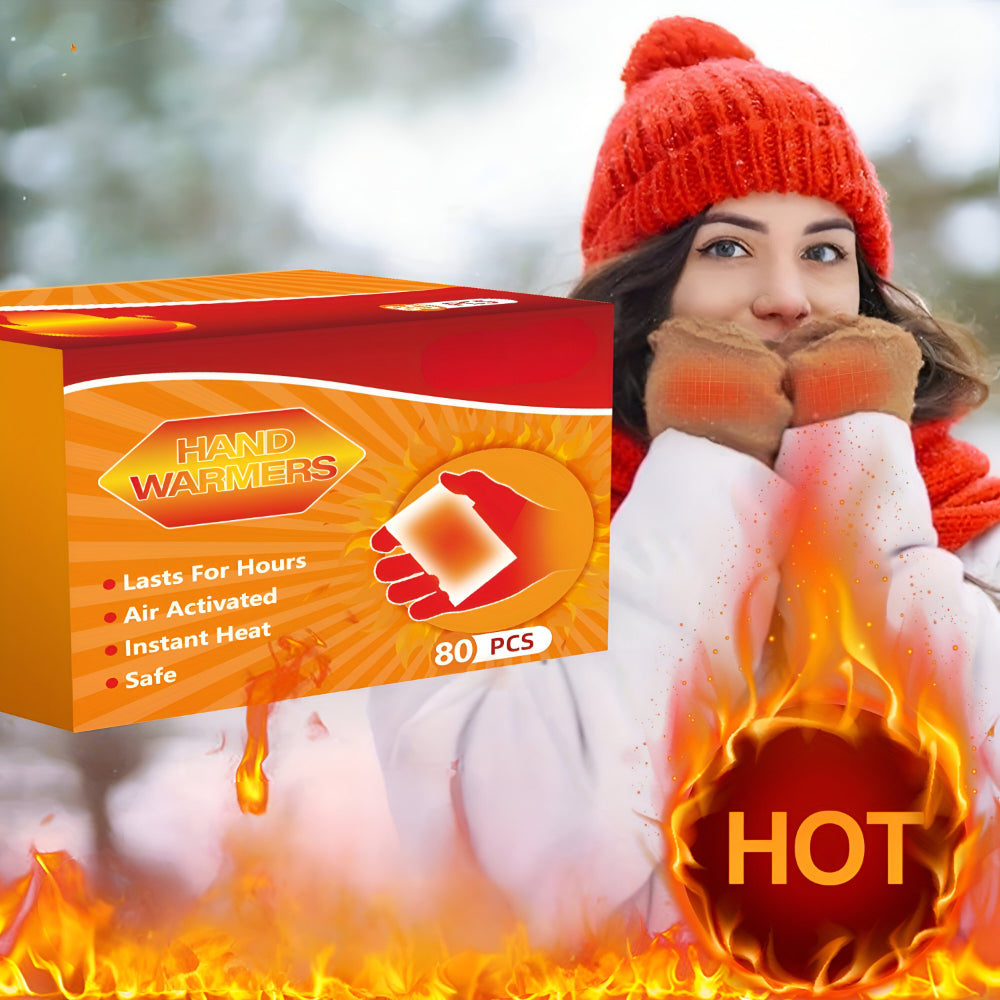 Carbon Fiber Hand Warmer Heat Pack Disposable Instant Warmth On The Go | Temsk