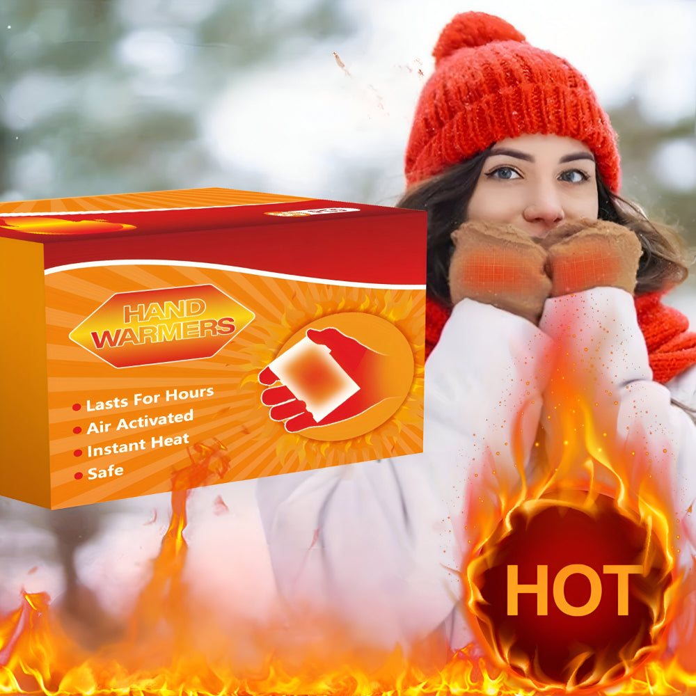 Carbon Fiber Hand Warmer Heat Pack Disposable Instant Warmth On The Go | Temsk