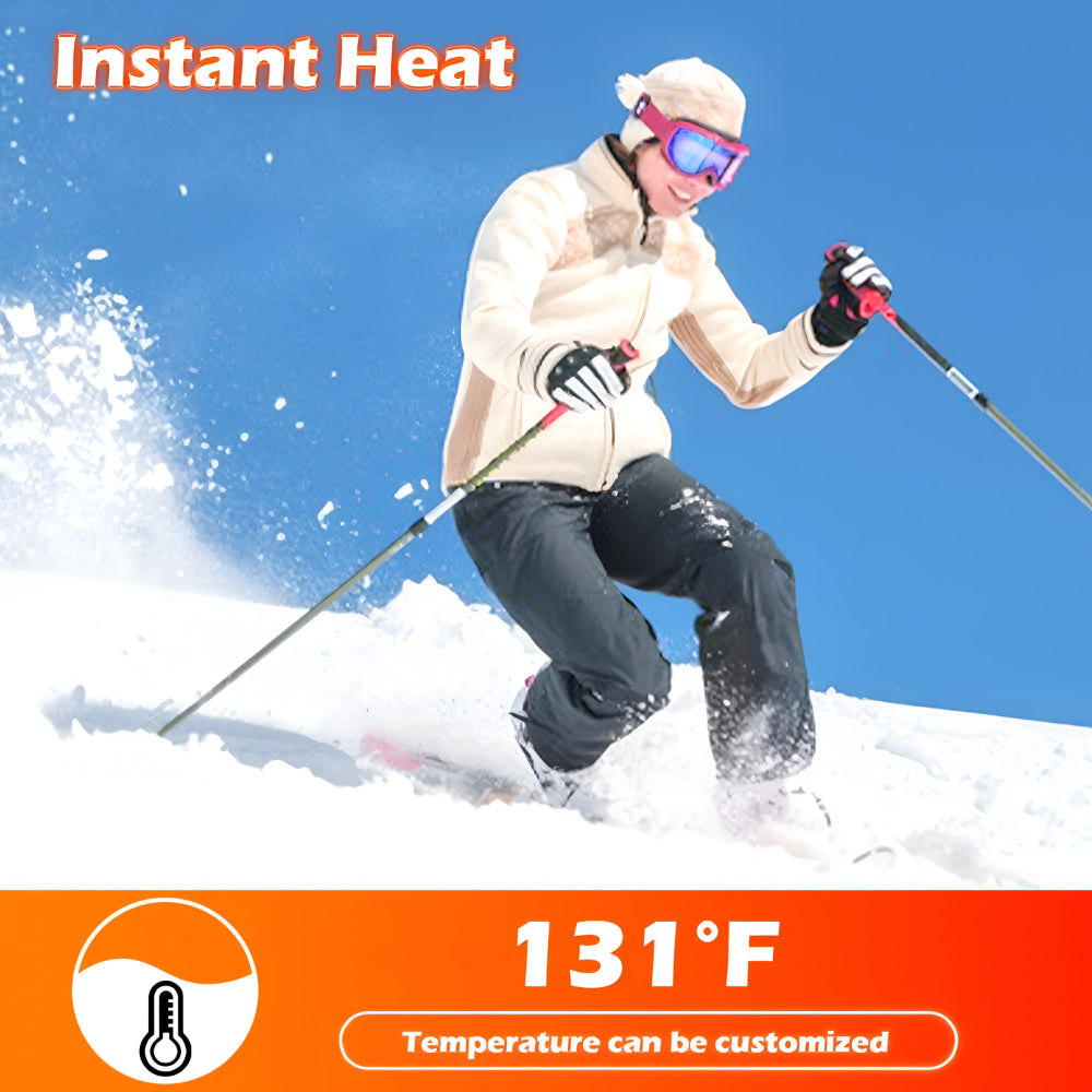 Carbon Fiber Hand Warmer Heat Pack Disposable Instant Warmth On The Go | Temsk