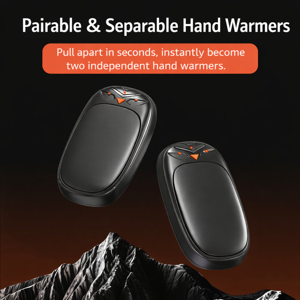 Rechargeable Hand Warmers Set With Pocket Electric Heaters | Temsk