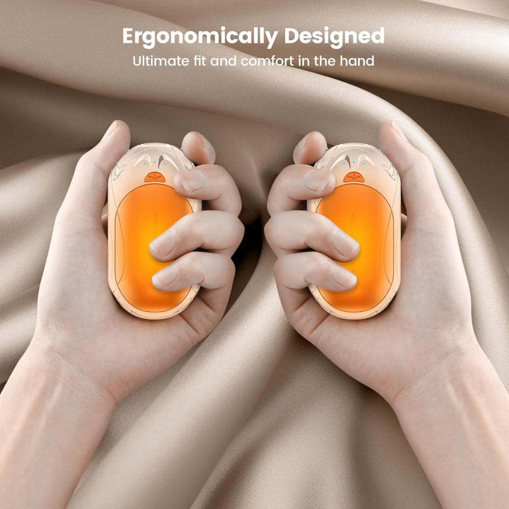 Rechargeable Hand Warmers Set With Pocket Electric Heaters | Temsk