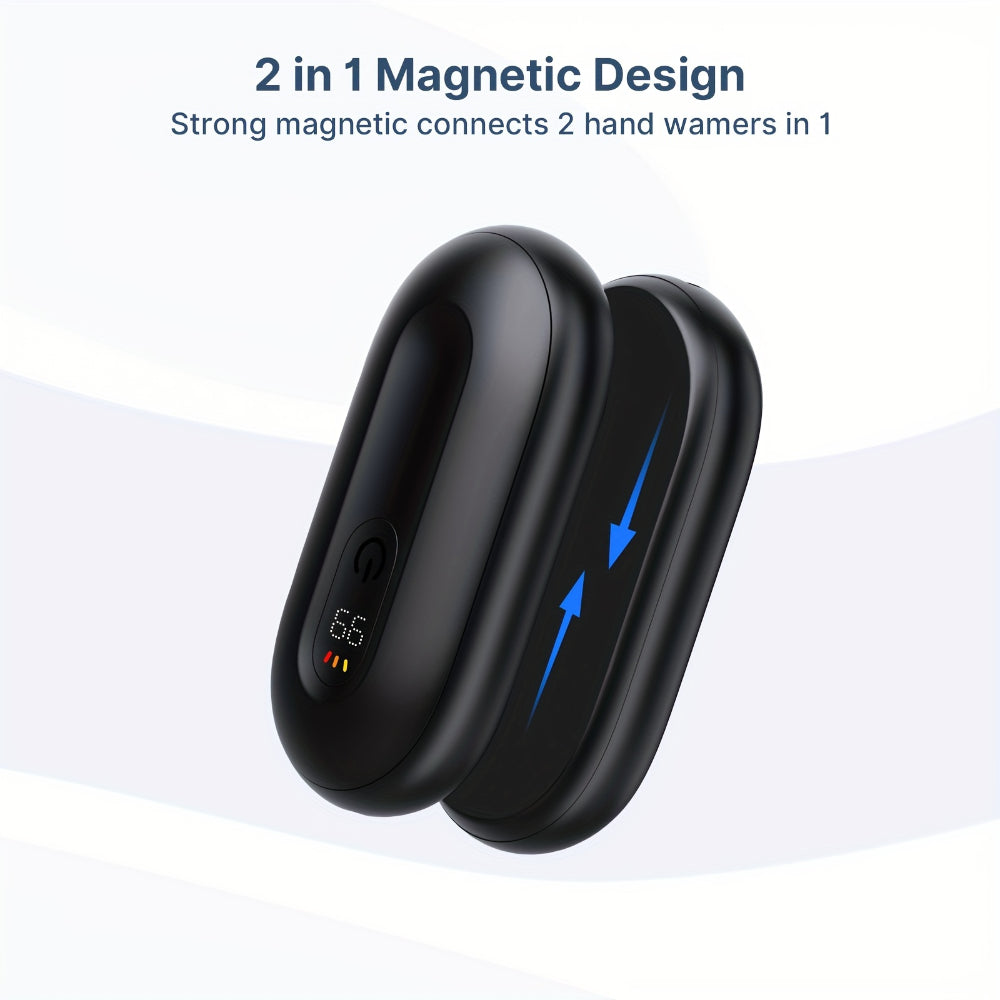 Rechargeable Magnetic Hand Warmers Pocket Heater Anywhere | Temsk