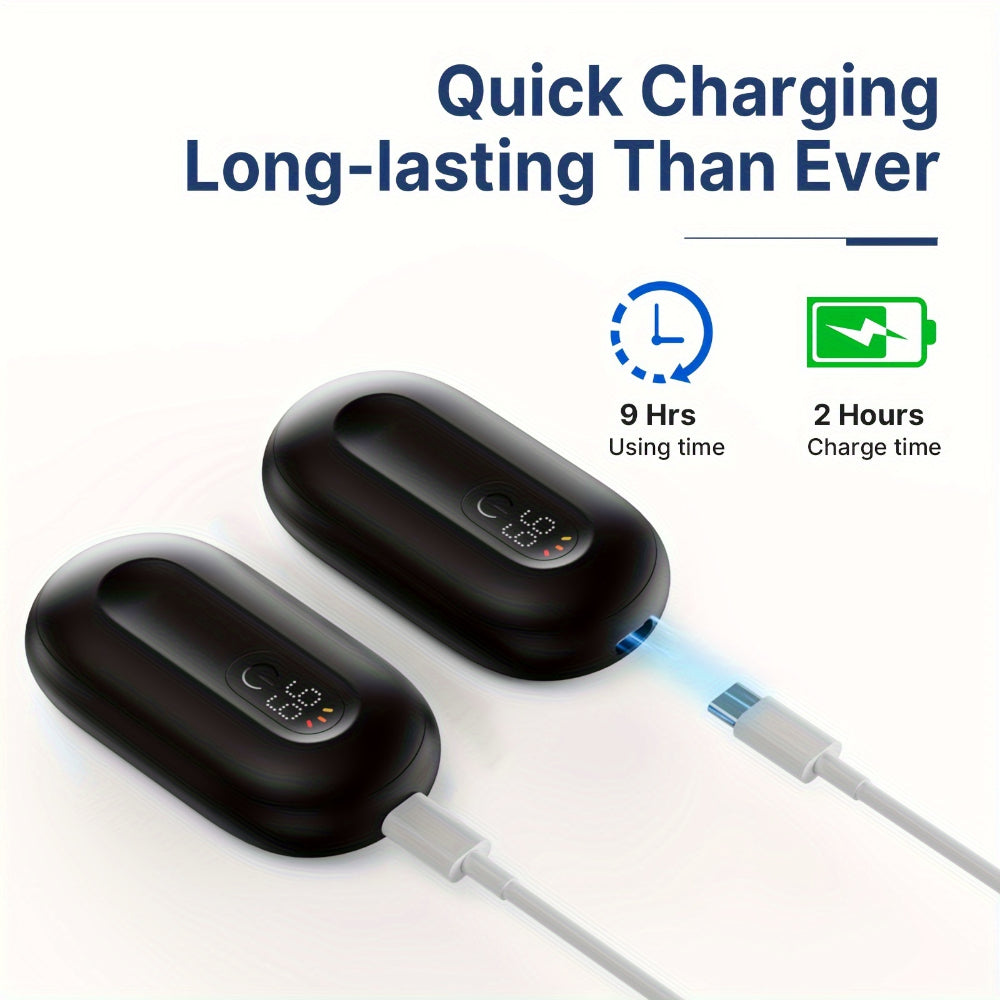 Rechargeable Magnetic Hand Warmers Pocket Heater Anywhere | Temsk