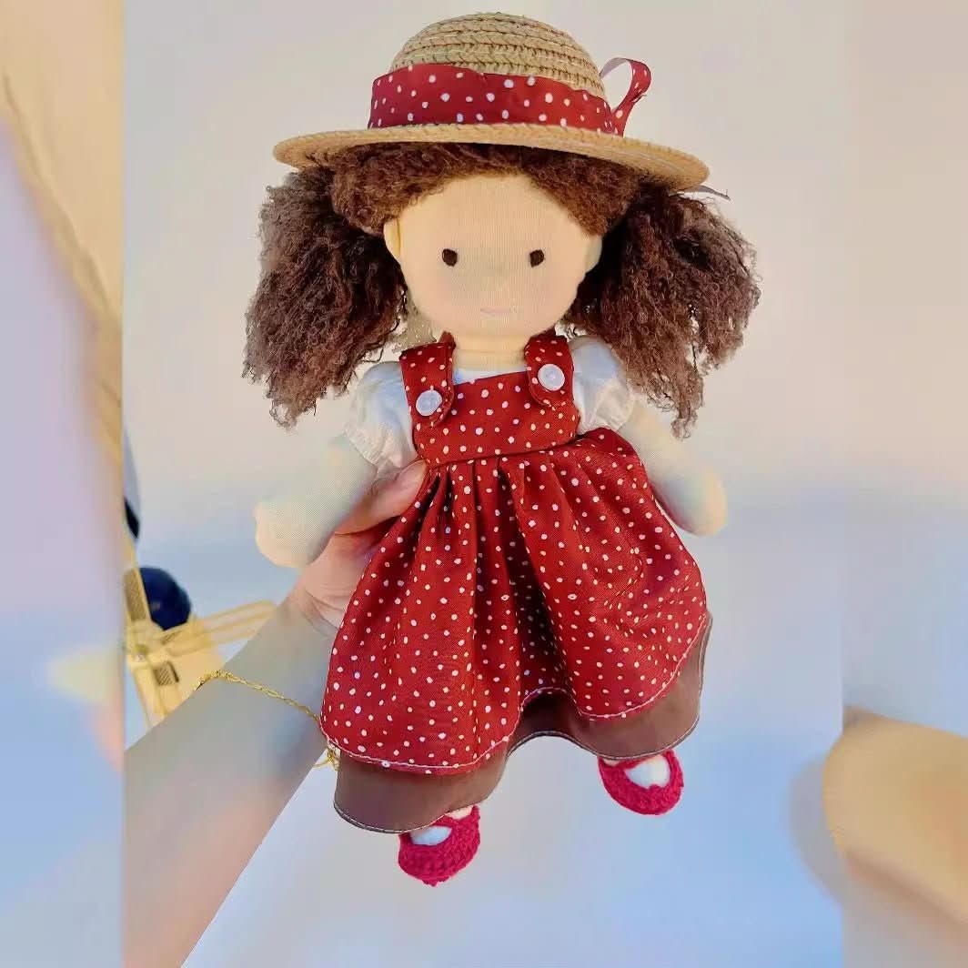 AuroraNest Waldorf Doll Handmade Cotton Plush For Imagination And Emotional Growth | Temsk