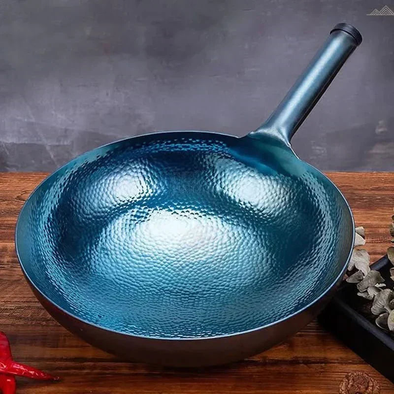 WokSmith Traditional Iron Wok, Uncoated and Durable | Temsk