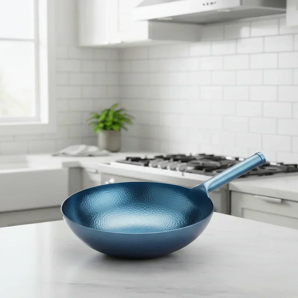 WokSmith Traditional Iron Wok, Uncoated and Durable | Temsk