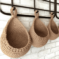 LoomNest Hanging Jute Basket For Kitchen Storage Solutions | Temsk