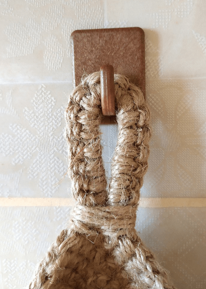 LoomNest Hanging Jute Basket For Kitchen Storage Solutions | Temsk