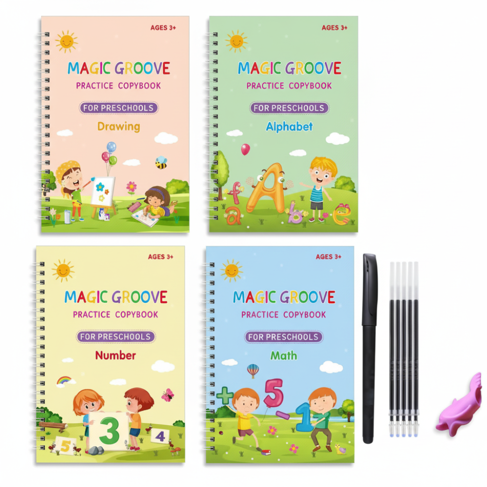 Kids Handwriting Practice Set Workbook For Early Writing Skills | Temsk