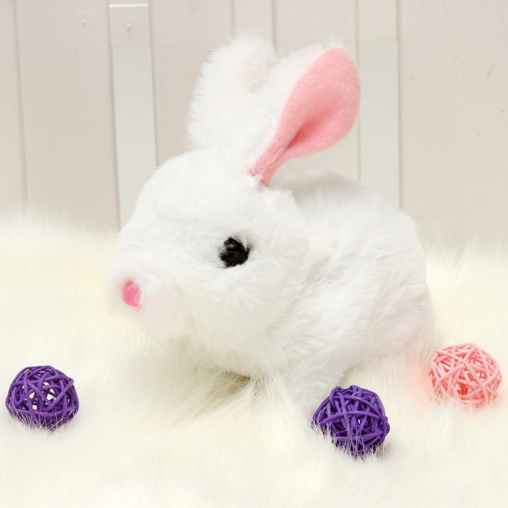 Kid Friendly Interactive Plush Bunny With Realistic Movements | Temsk
