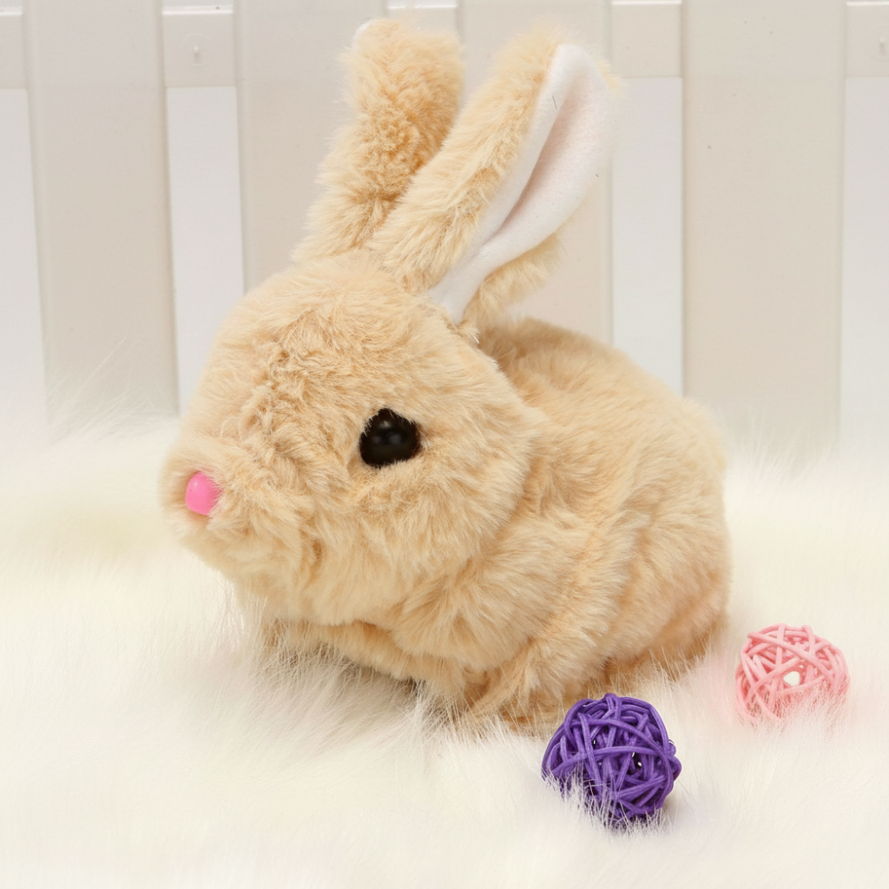 Kid Friendly Interactive Plush Bunny With Realistic Movements | Temsk