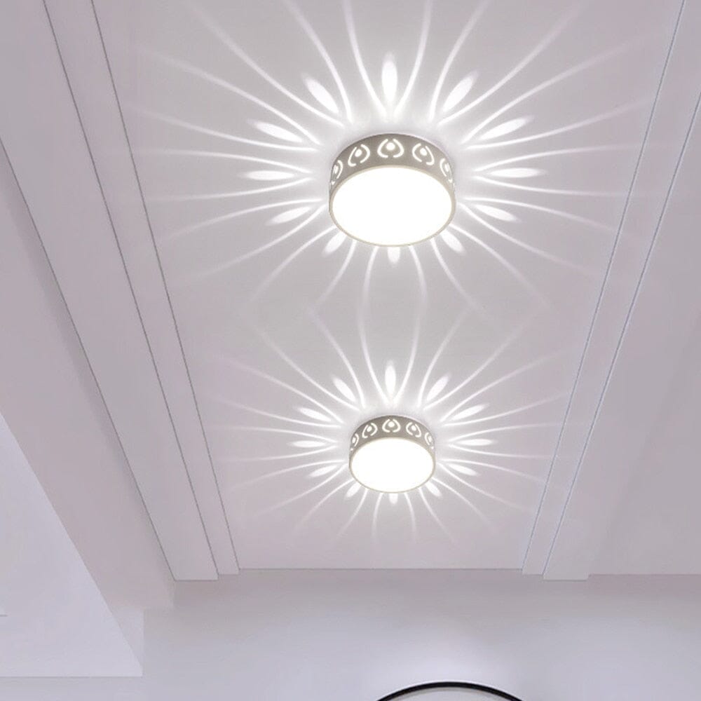 LumaNova Round LED Ceiling Light With Dimmable Ambience | Temsk