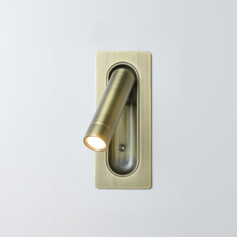 Slim Minimalist Bedside Wall Light For Small Bedrooms | Temsk
