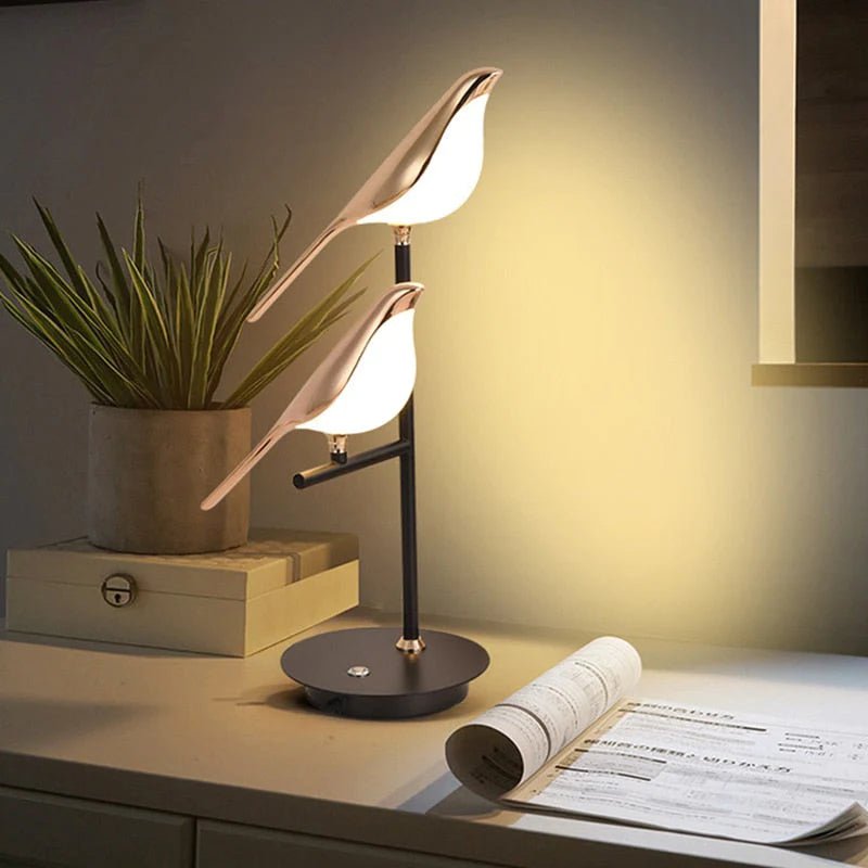 Golden Birdlight Wall Light Modern Nordic LED Sconce | Temsk