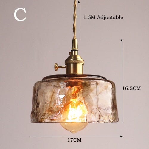Aurelo Glass Pendant Lights For Modern Kitchen And Bath | Temsk