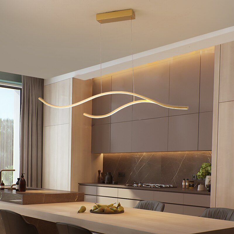 Modern LED Chandelier With Abstract Creative Design | Temsk