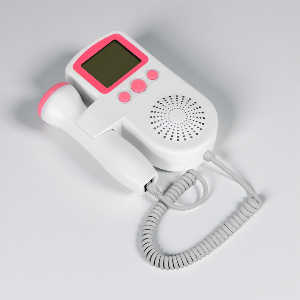 Doppler de Batimentos Cardíacos Portátil para Bebés para Ouvir Sons do Coração | Temsk