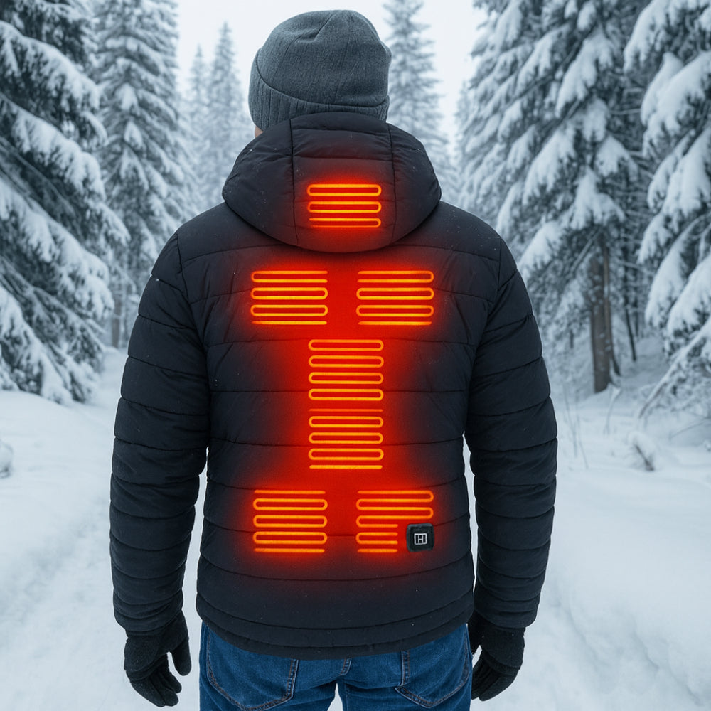 Outdoor Heated Jacket For Winter Warmth And All-Day Comfort | Temsk