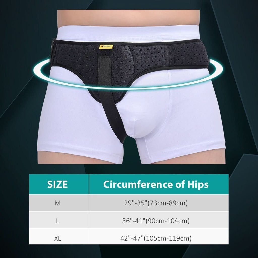 GroinEase Support Belt for Inguinal Hernia Pain Relief | Temsk