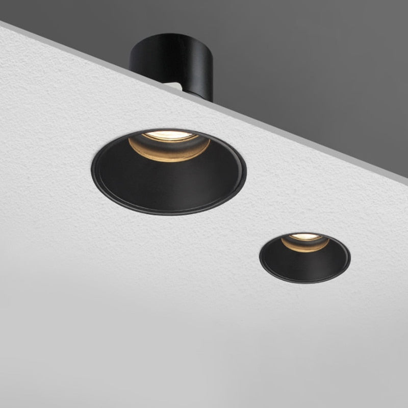Ceiling Recessed Spotlights With Frameless Minimalist Design | Temsk