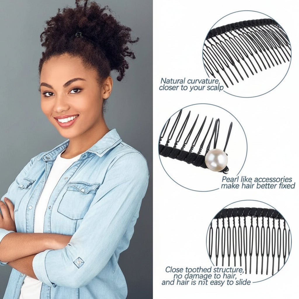 Hair Clip For Thick And Voluminous Hair Vintage Style | Temsk
