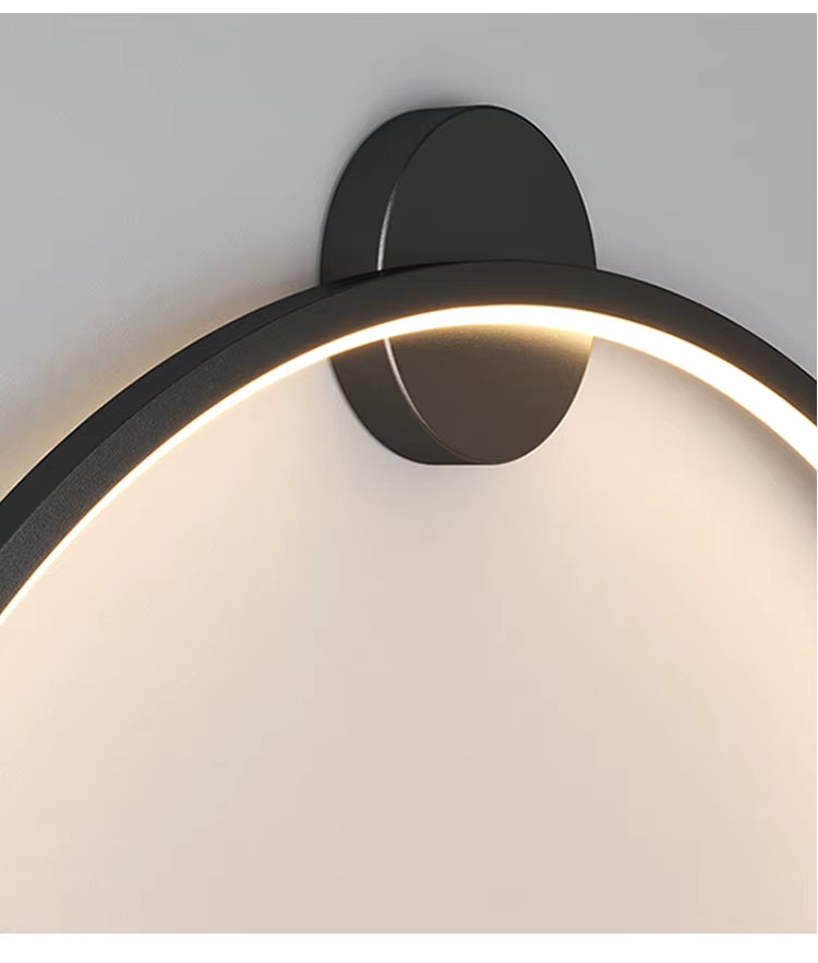 Modern Minimalist Round Wall Light For Home Decor And Ambience | Temsk