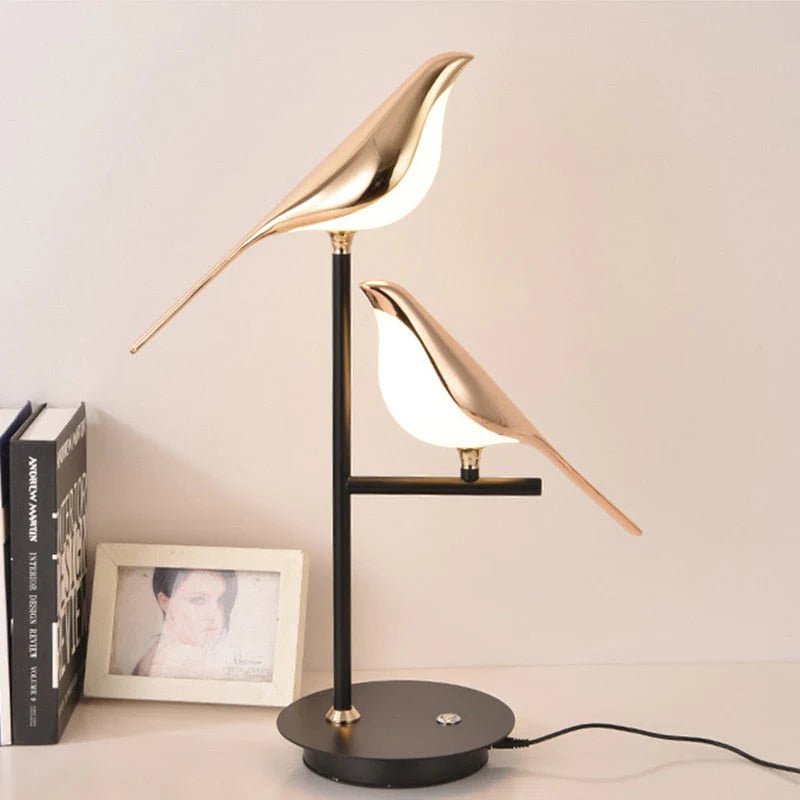 Golden Birdlight Wall Light Modern Nordic LED Sconce | Temsk