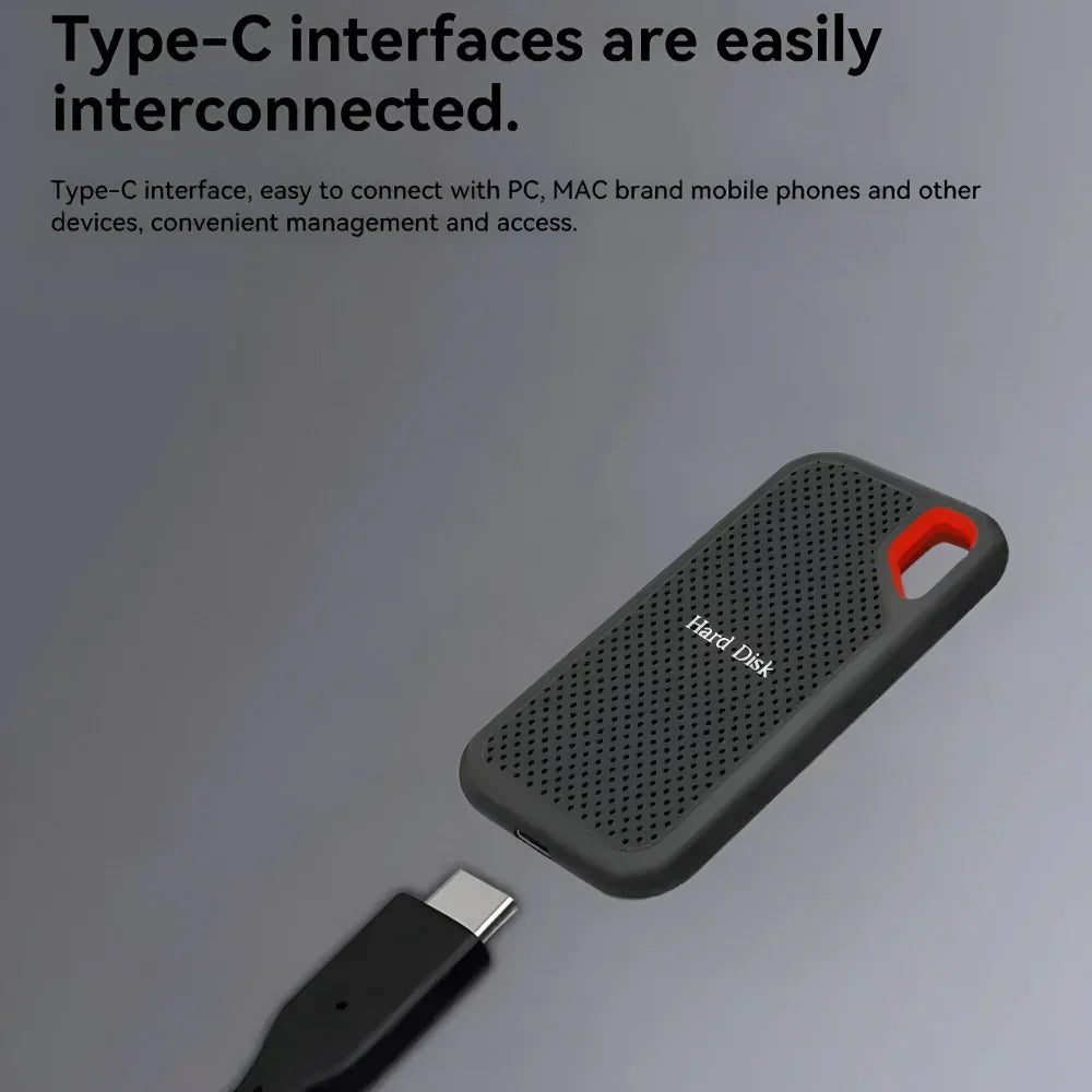 Přenosný externí SSD pro rychlé ukládání dat na cestách | Temsk