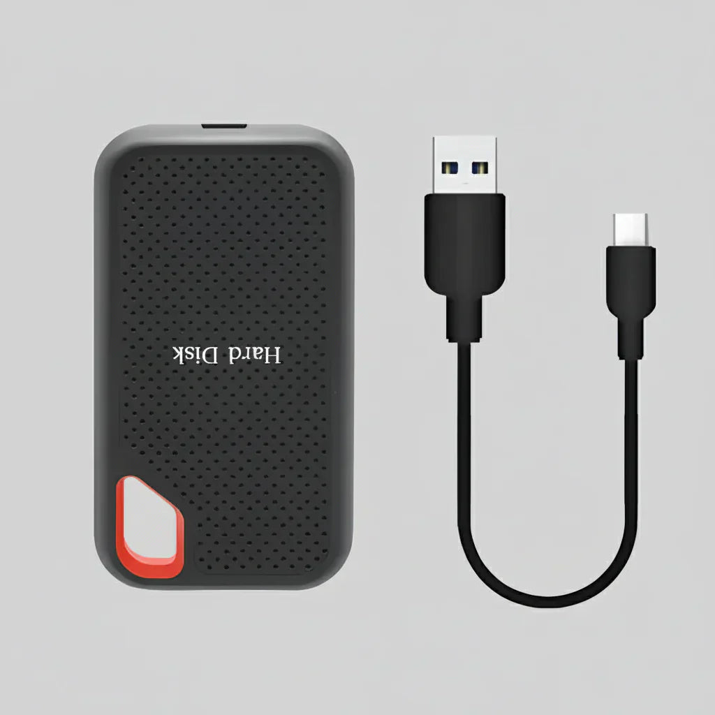 Unitate externă SSD portabilă USB C compactă pentru stocarea datelor | Temsk