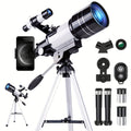Anfänger tragbares Refraktor-Teleskop für Astronomie-Set | Temsk