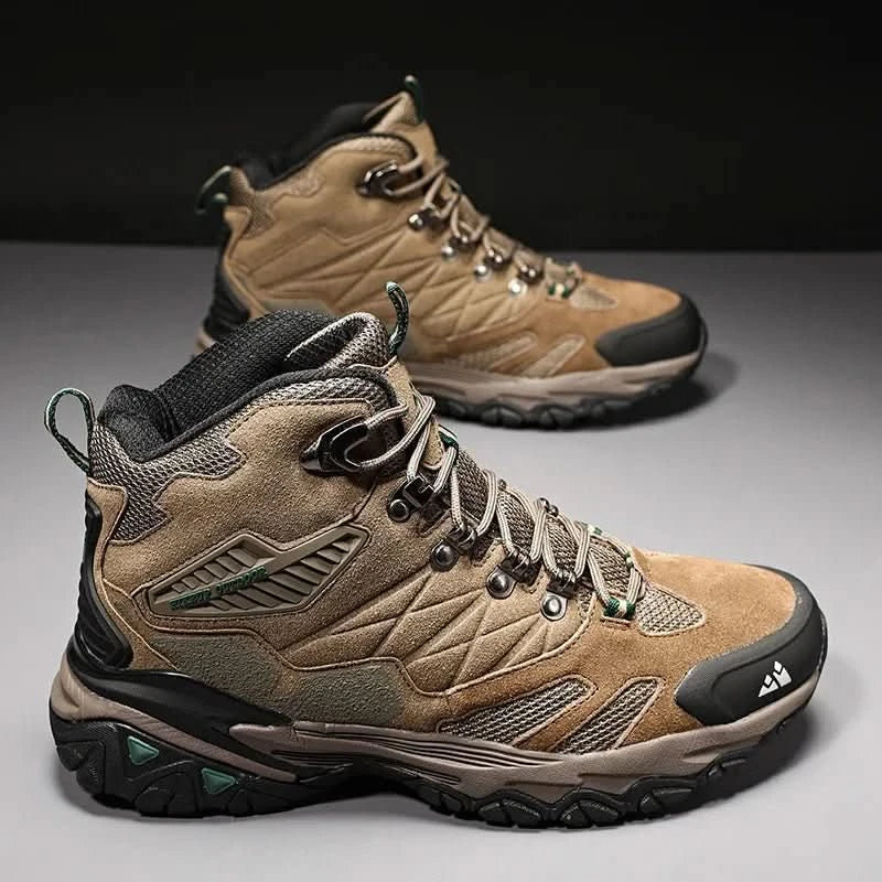 TrailForge Men's Trekking Boots With Suede Breathable And Rainproof For Winter | Temsk