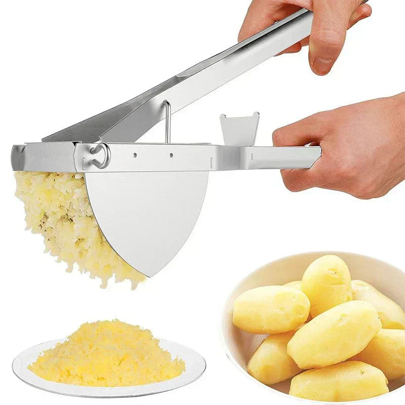 FloraMash High-Performance Stainless Steel Potato Press for Baby Food and Fruit | Temsk