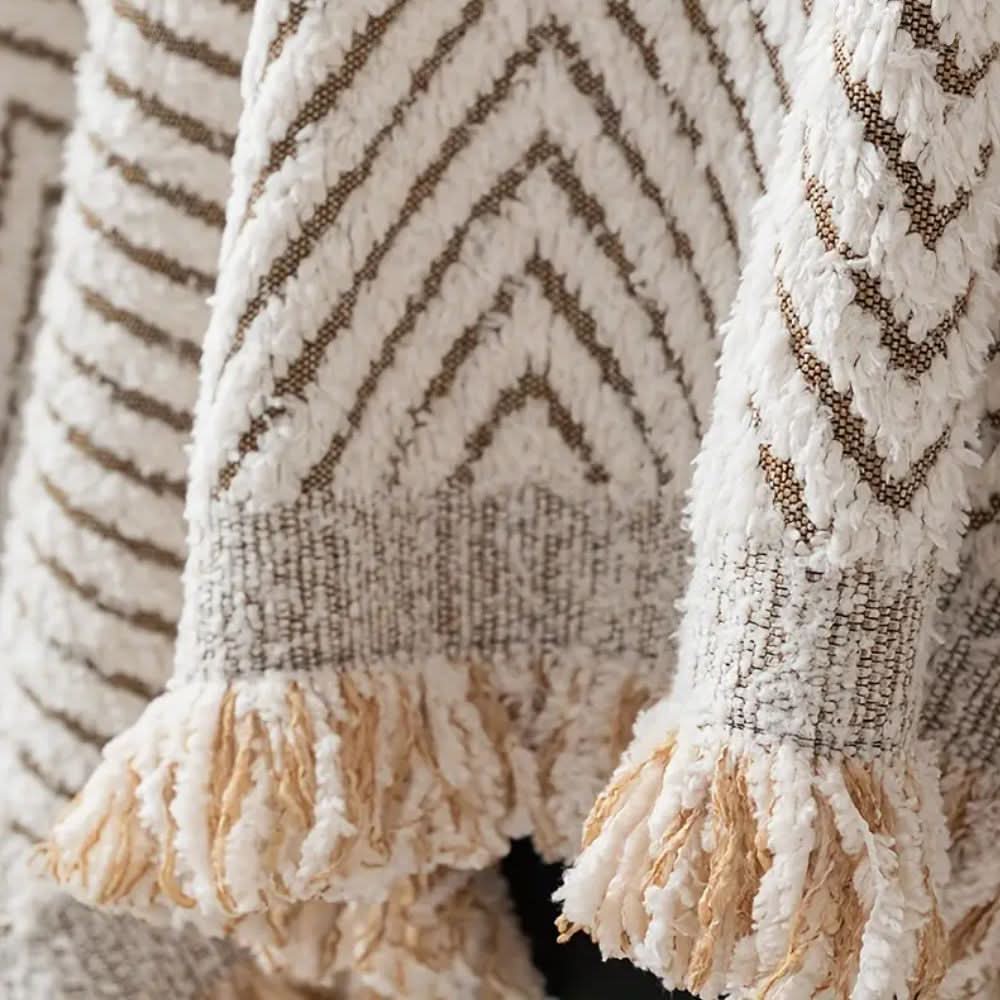 CozyShield Herringbone Sofa Cover, Splash-Proof and Non-Slip | Temsk