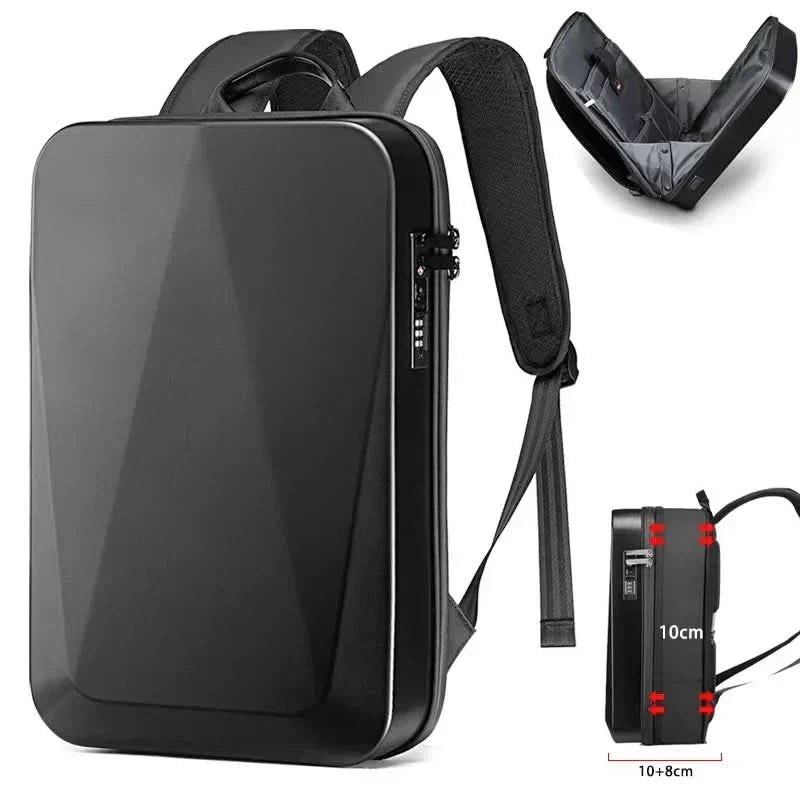 ApexGuard rozšiřitelný batoh na notebook s ochranou proti krádeži a USB portem | Temsk