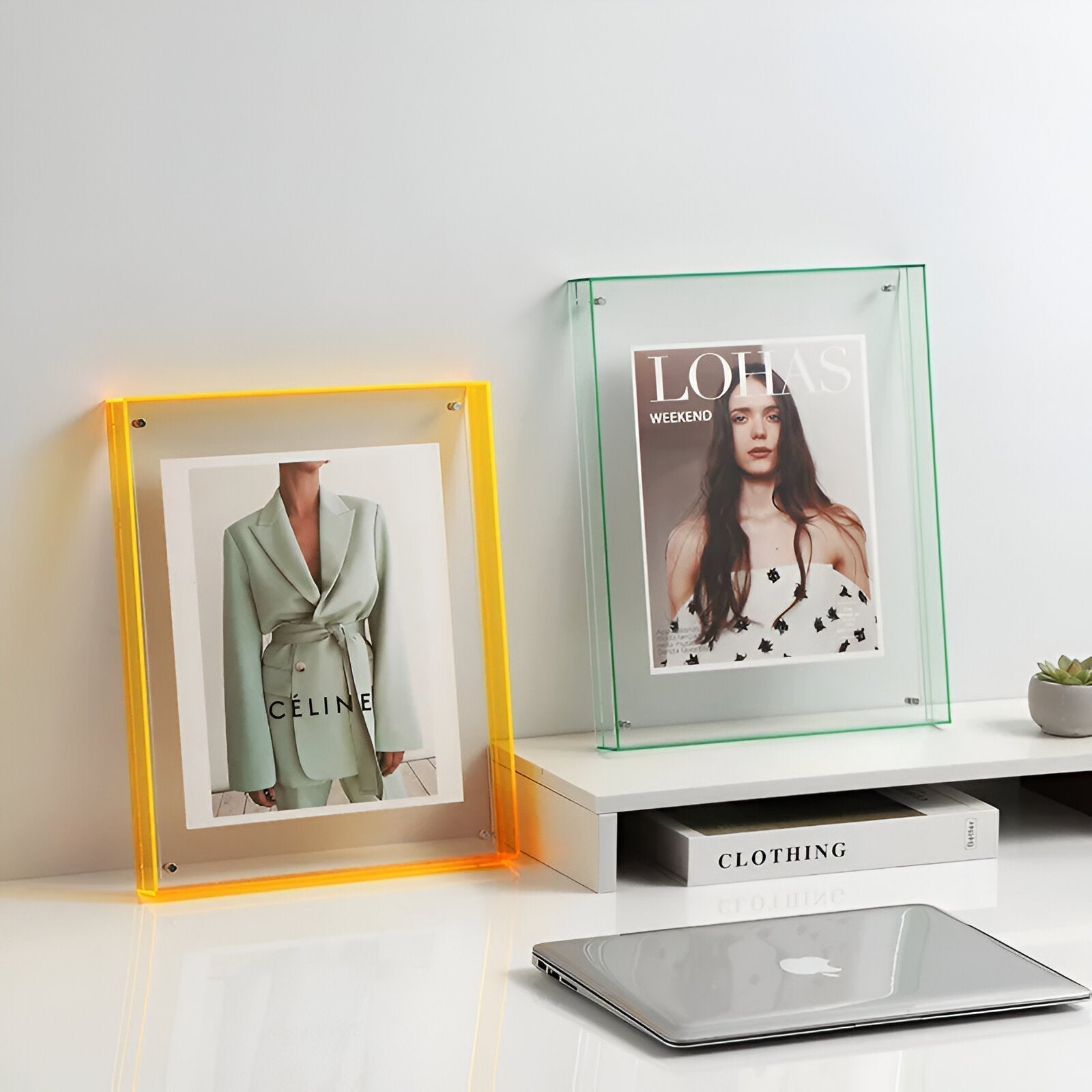 Acryl-Fotorahmen für moderne minimalistische Präsentation mit schlankem Look | Temsk