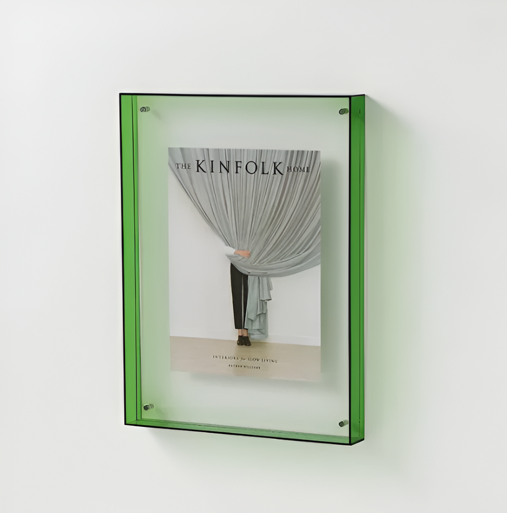 Acryl-Fotorahmen für moderne minimalistische Präsentation mit schlankem Look | Temsk