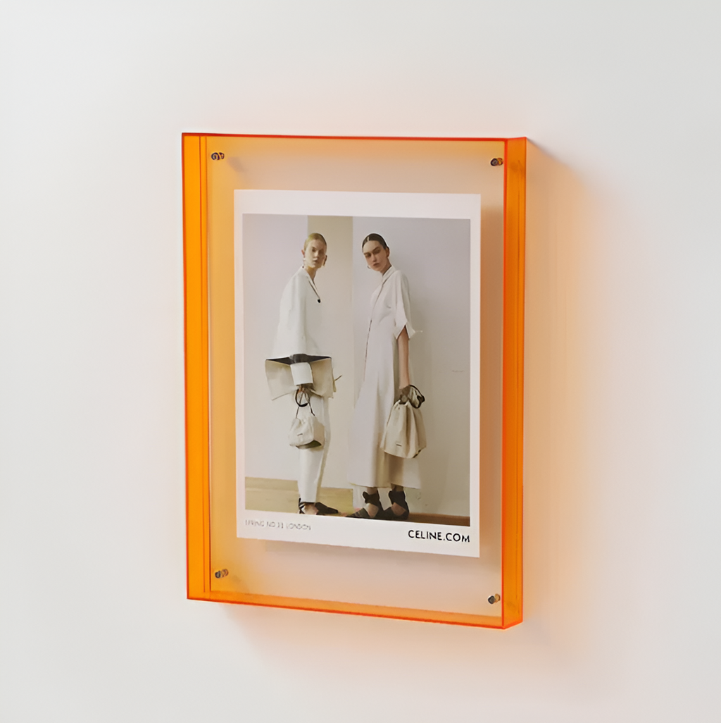 Acryl-Fotorahmen für moderne minimalistische Präsentation mit schlankem Look | Temsk