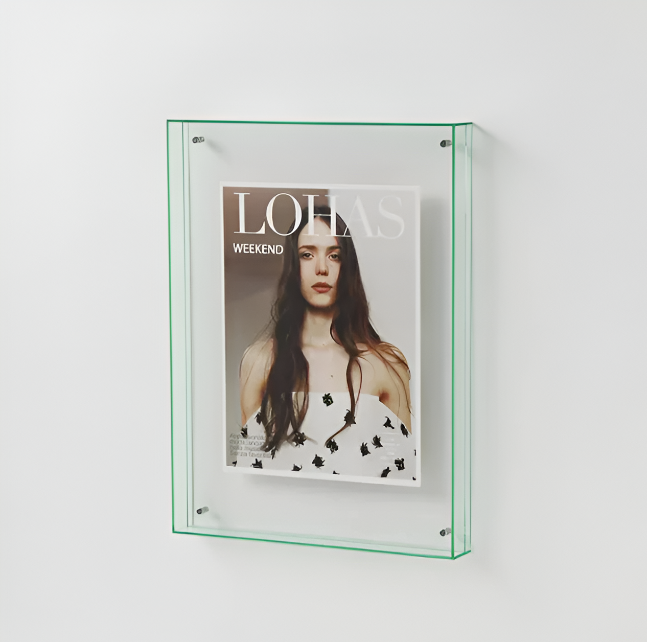 Acryl-Fotorahmen für moderne minimalistische Präsentation mit schlankem Look | Temsk