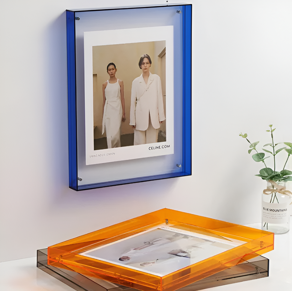 Acryl-Fotorahmen für moderne minimalistische Präsentation mit schlankem Look | Temsk