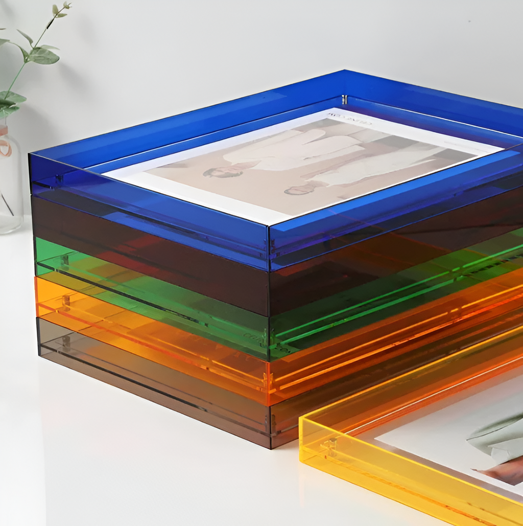 Acryl-Fotorahmen für moderne minimalistische Präsentation mit schlankem Look | Temsk