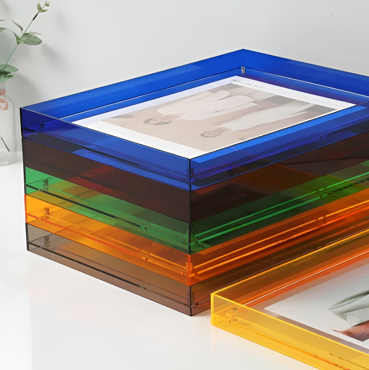 Acryl-Fotorahmen für moderne minimalistische Präsentation mit schlankem Look | Temsk