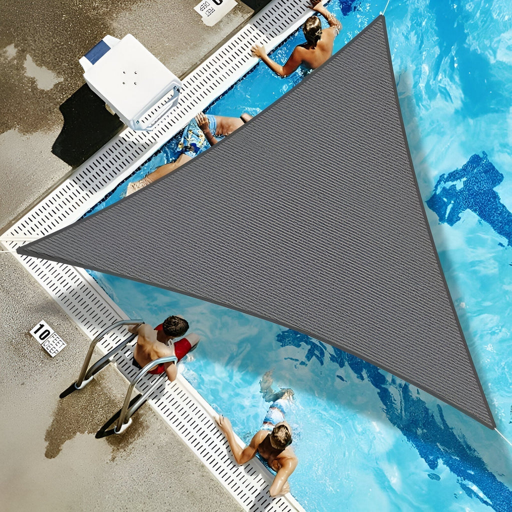 TriBlocker wasserdichtes Sonnensegel mit dreieckigem UV-Schutzdesign | Temsk