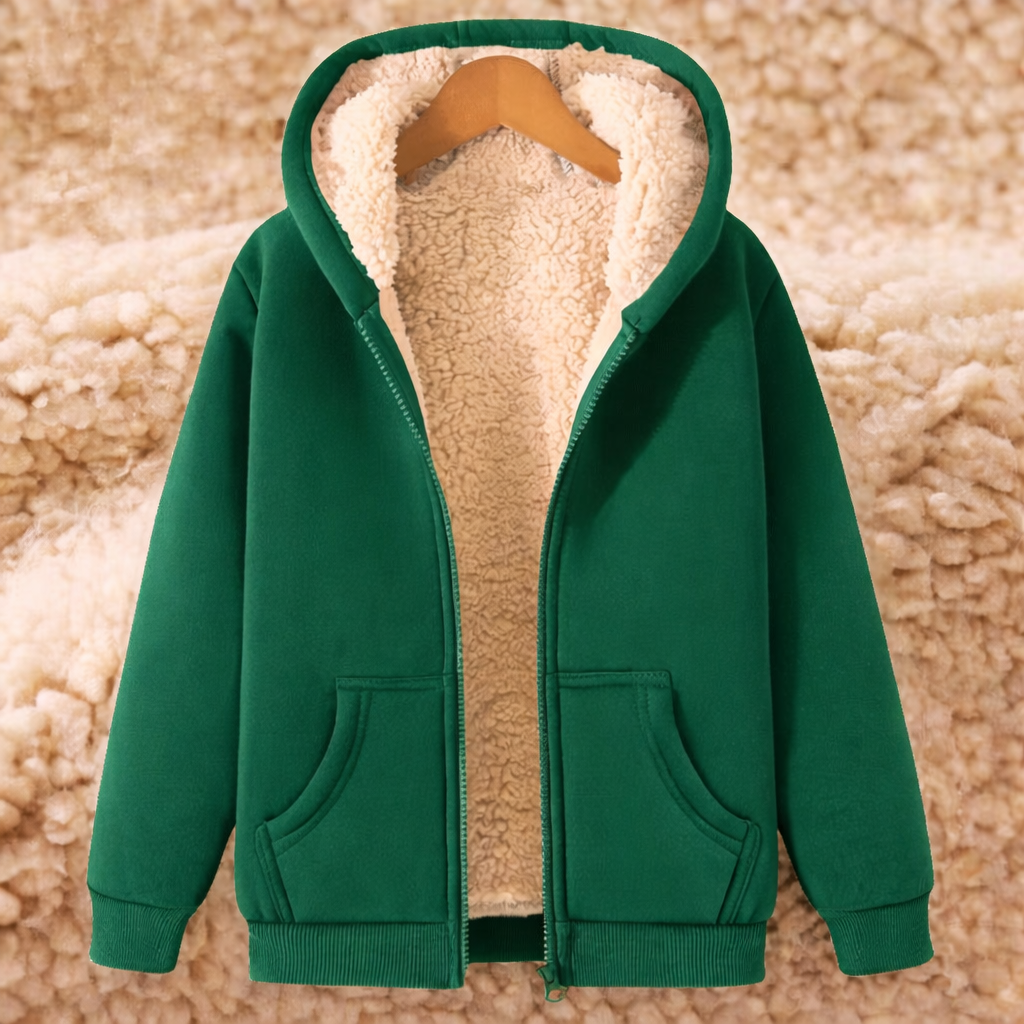Casual Hooded Zip Jacket With Lined Interior Outerwear | Temsk