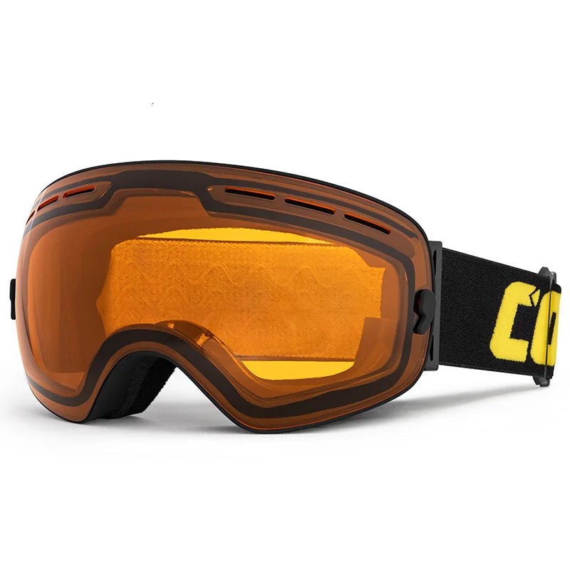 LumaView UV400 Antifog Ski Goggles With Double Layer And Panoramic Spherical Lens | Temsk