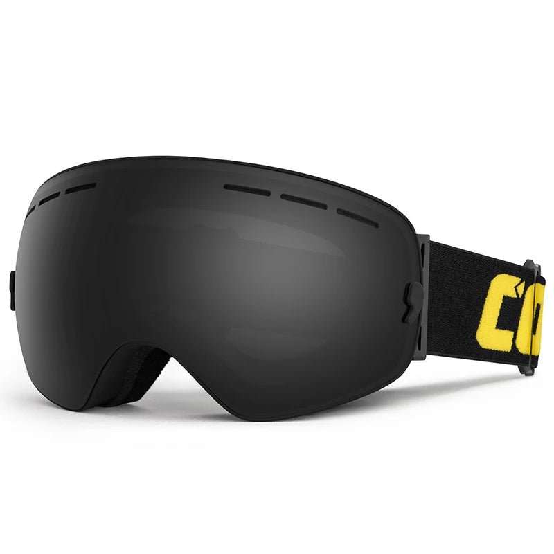 LumaView UV400 Antifog Ski Goggles With Double Layer And Panoramic Spherical Lens | Temsk